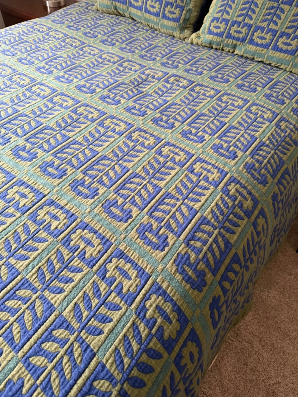 Stillwater Quilt by Schoolhouse and 2 standard shams